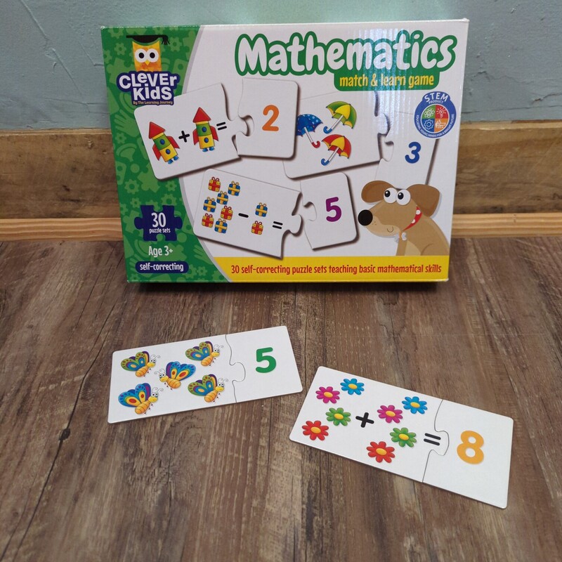 Clever Kids 30 Math Puzzl