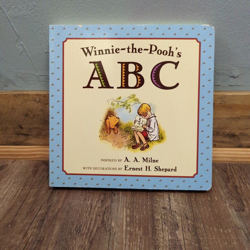 Winnie The Poohs ABC, Blue, Size: Book