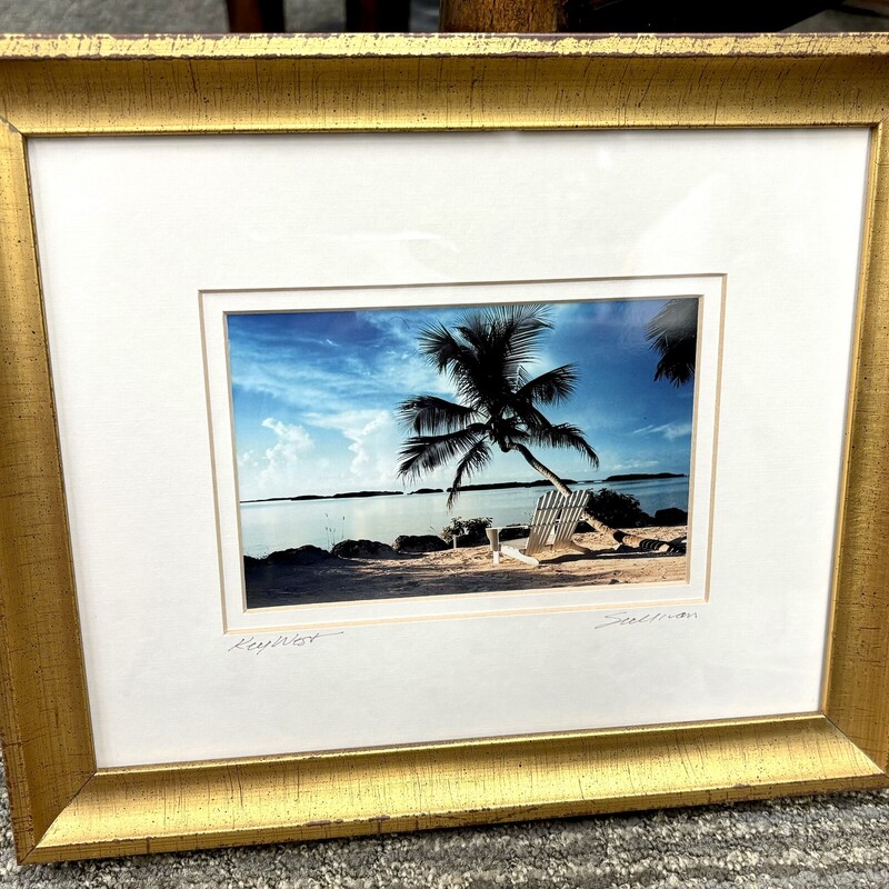Don Sullivan Key West Photograph
Blue Sand Gold White
Size: 11.5 x 9.5H