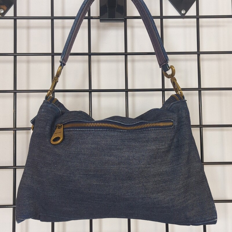 Matt & Natt Denim Bag, Denim, Size: Os