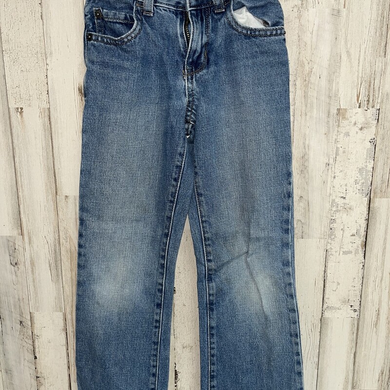 6Short Bootcut Jeans, Blue, Size: Boy 5-8