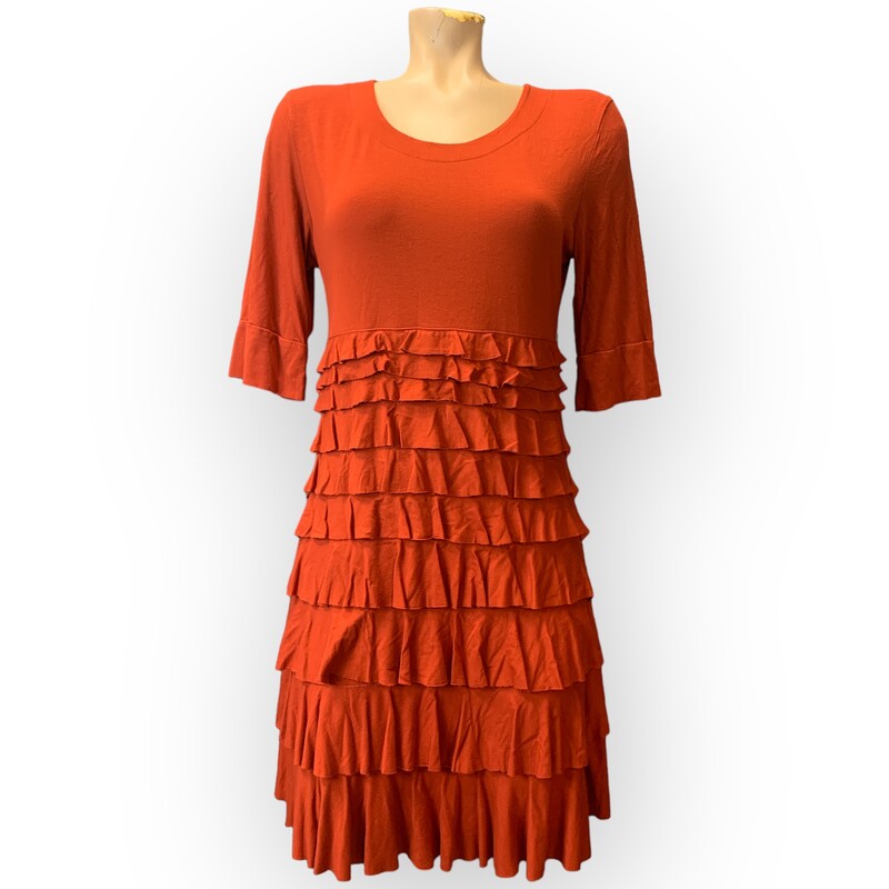 ISLE Apparel Dress, Burgandy, Size: M