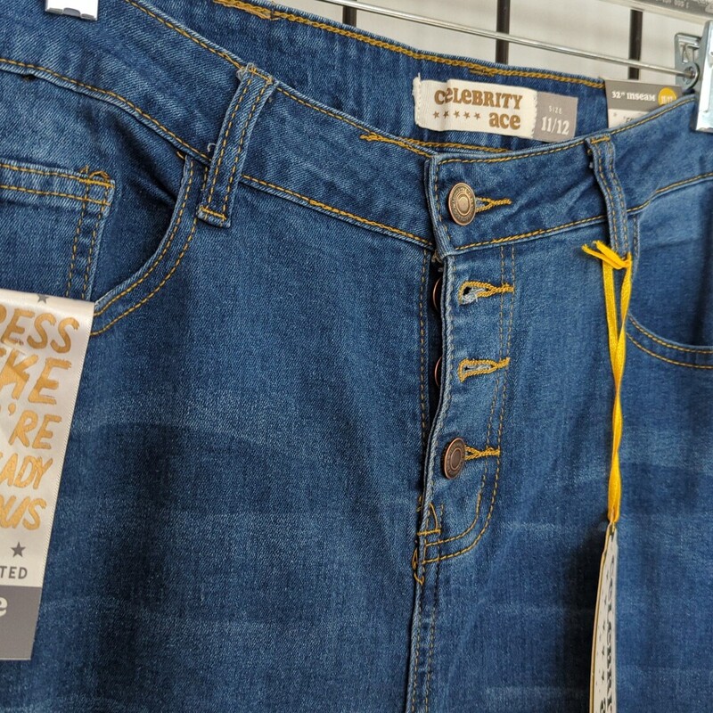 Celebrity Ace Jeans, Denim, Size: 12