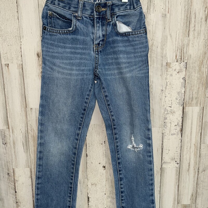 6Short Skinny Jeans, Blue, Size: Boy 5-8