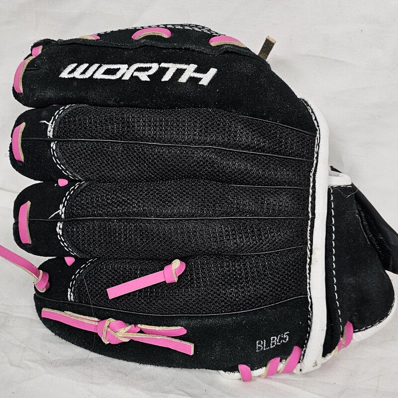 Pre-owned Worth Storm Fastpitch Softball Glove, Right Hand Throw, Size: 10in