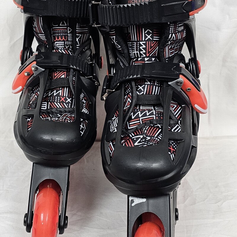 Like New Roller Derby Tracer Kids Adjustable Inline Skates, Size: Y12-2