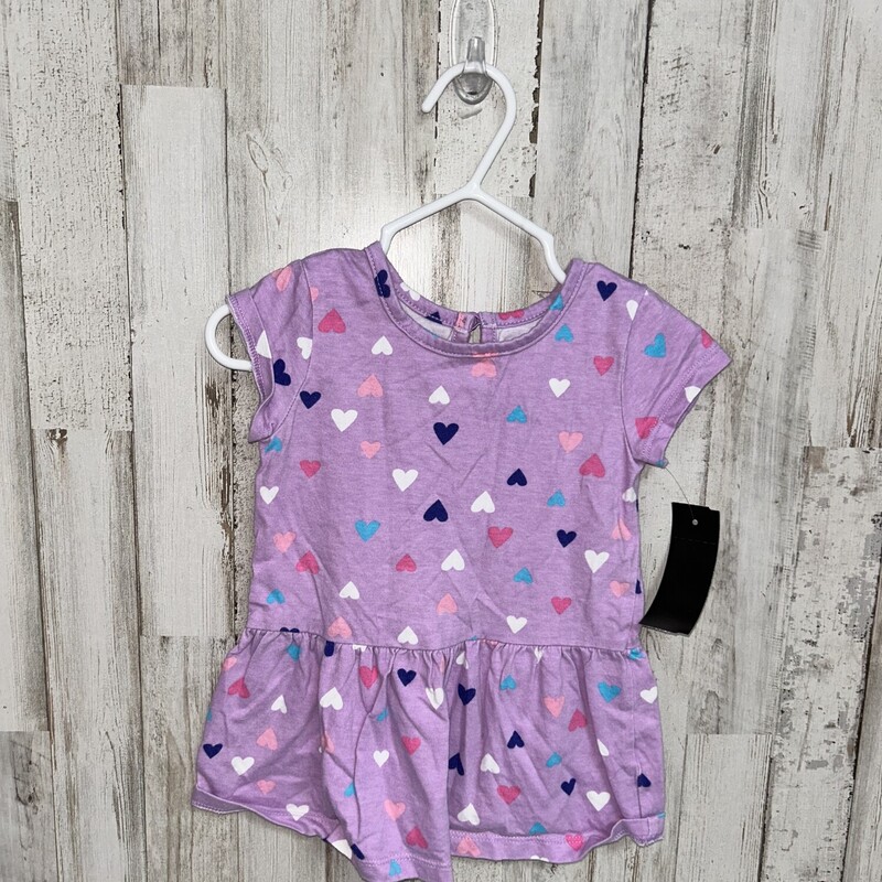 6/9M Purple Heart Dress