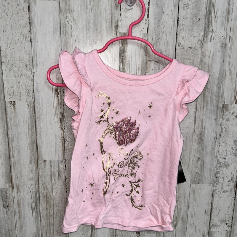 3T Lt Pink Flower Top, Pink, Size: Girl 3T