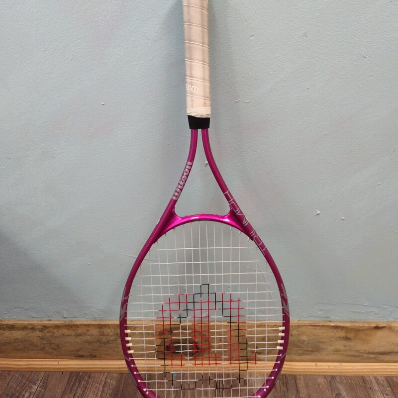 Wilson Pink Tennis Racket, Pink, Size: Athletic