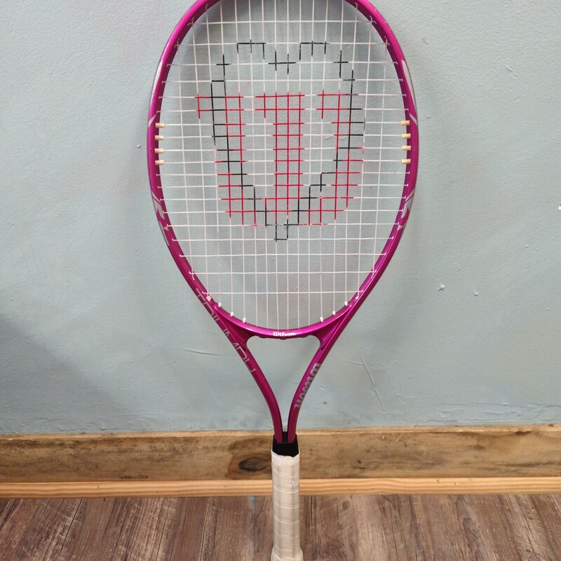 Wilson Pink Tennis Racket, Pink, Size: Athletic