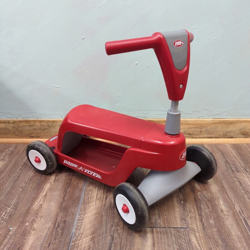 Radio Flyer 2way Scooter, Red, Size: Outdoor