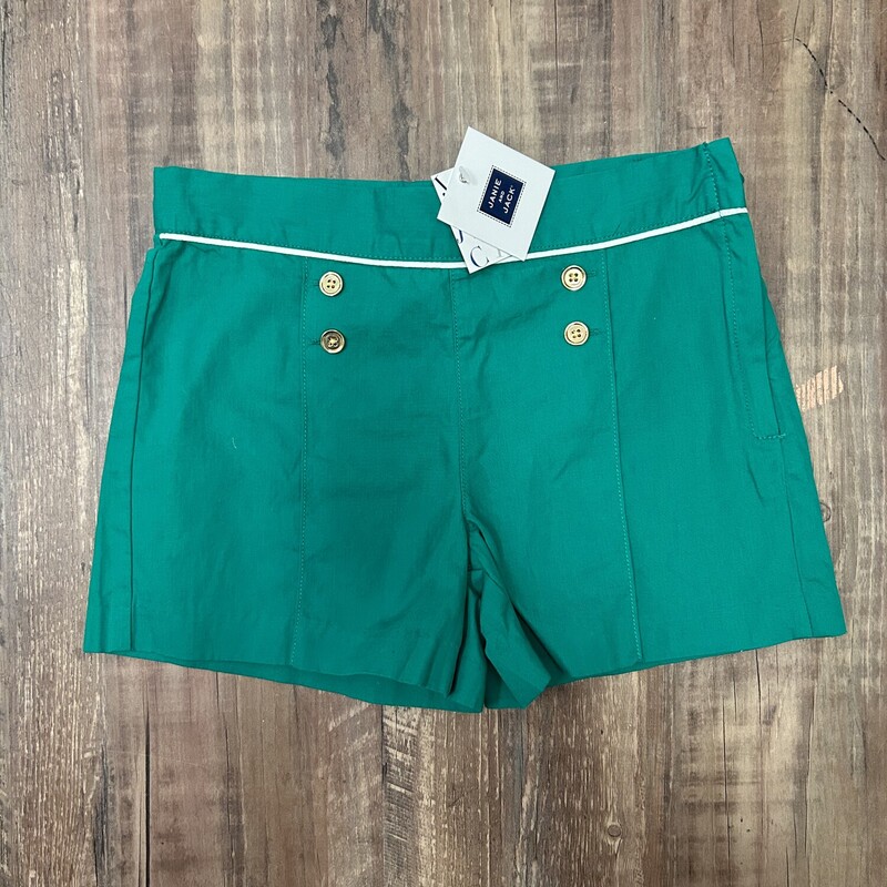Janie+Jack NWT Button, Green, Size: Youth S