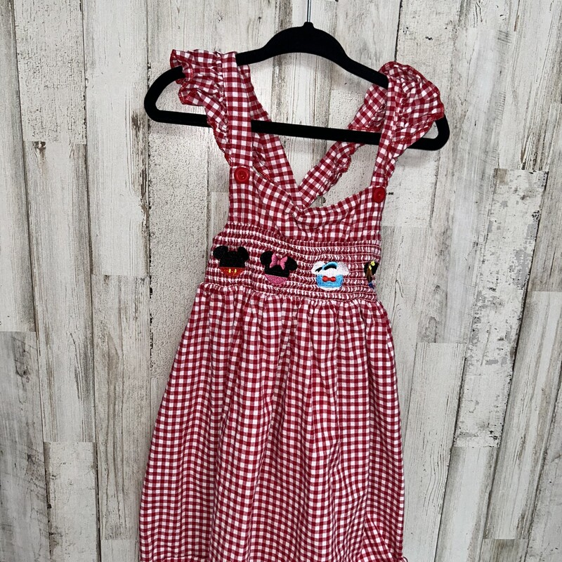 5 Red Plaid Minnie Dress
