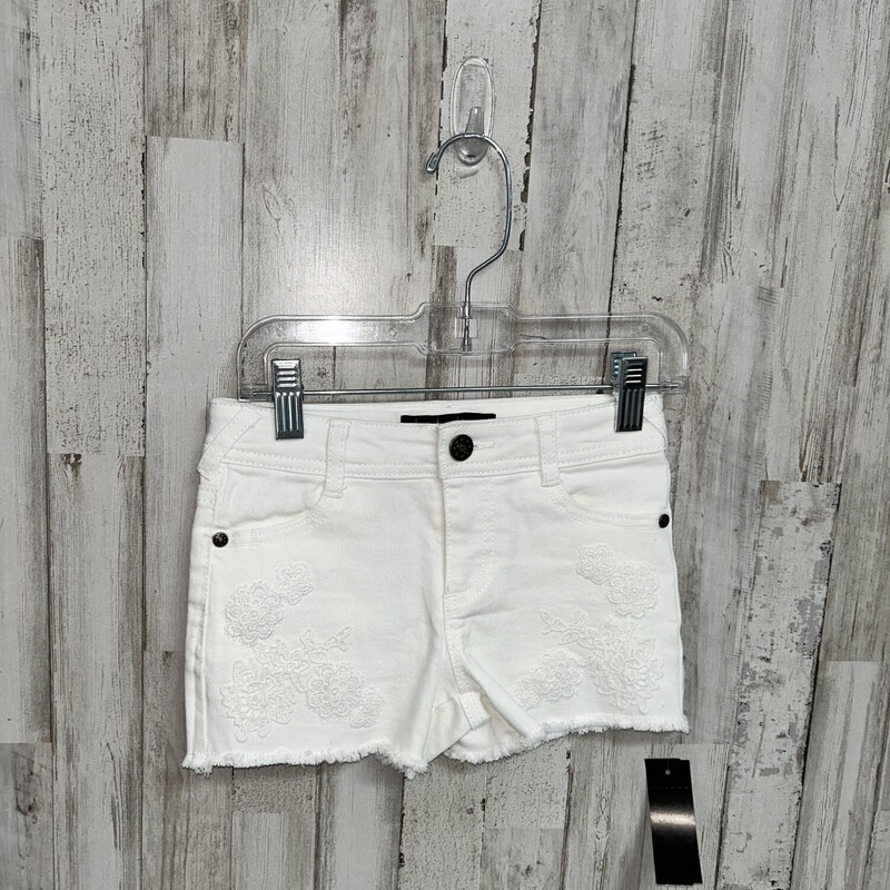 5 White Lace Shorts