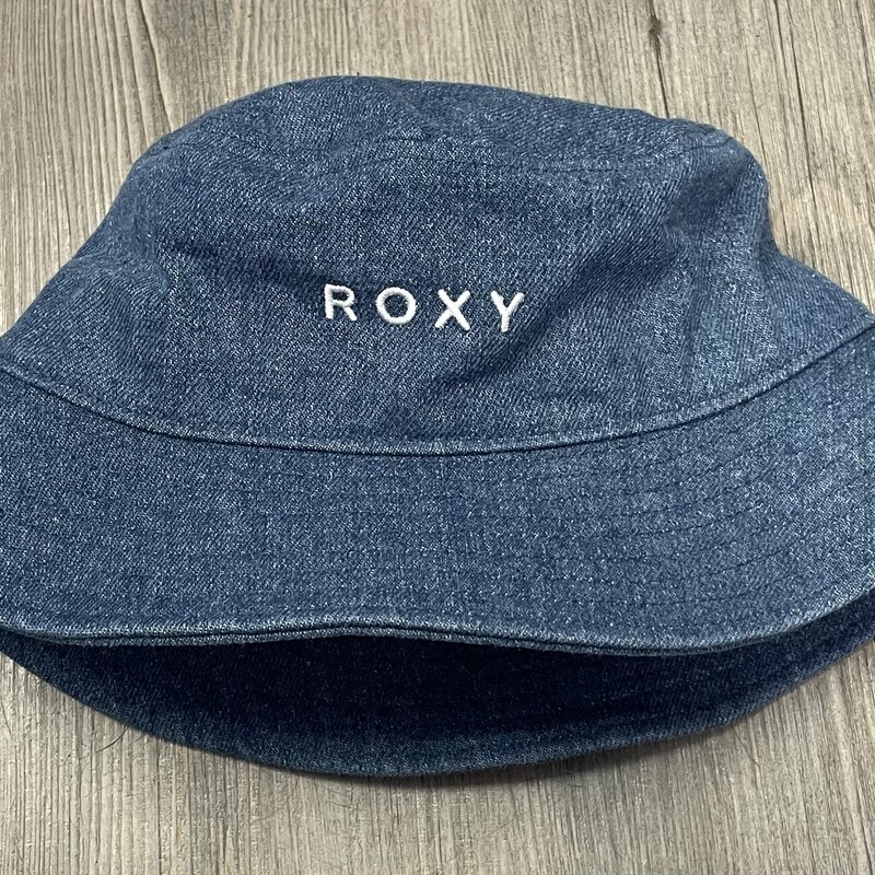 Roxy Denim Bucket Hat, Blue, Size: 10Y+