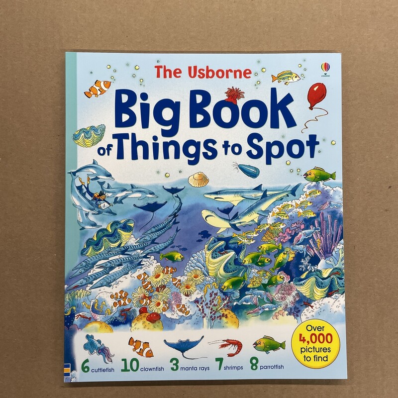 Big Book Of Things To Spo, Size: Activity, Item: NEW