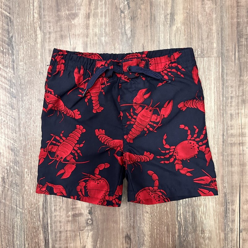 Izod Lobster Swim Shorts, Navy, Size: Baby 6-9M