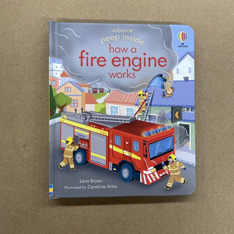 How A Fire Engine Works, Size: Flaps, Item: NEW