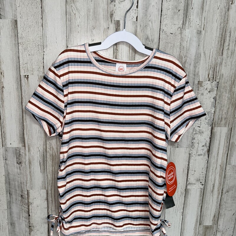 NEW 10/12 Pink Stripe Top, Pink, Size: Girl 10 Up