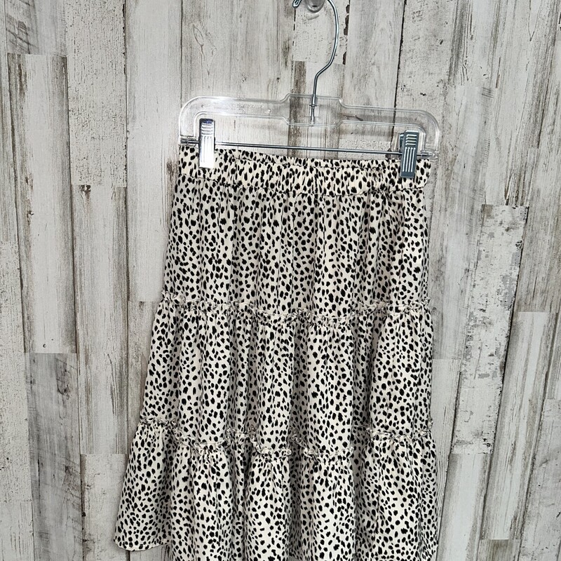 11/12 Beige Leopard Skirt