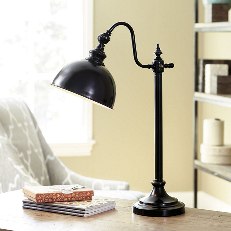 Ballard Design Bradley Metal Task Lamp
Black
Size: 15x24H
From its heavy stepped base to the elaborate turnings, everything about our Bradley Task Lamp says vintage. Swan neck adjusts at the shade, so you can direct light exactly where you need it. Shade interior is finished in white enamel paint to amplify the light.
Retail $97