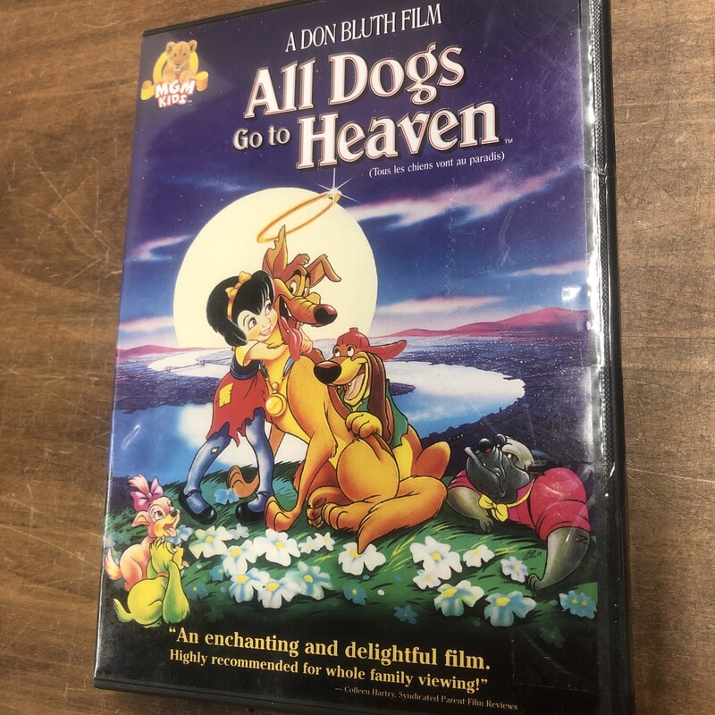 Al Dogs Go To Heaven, Size: DVD, Item: GUC