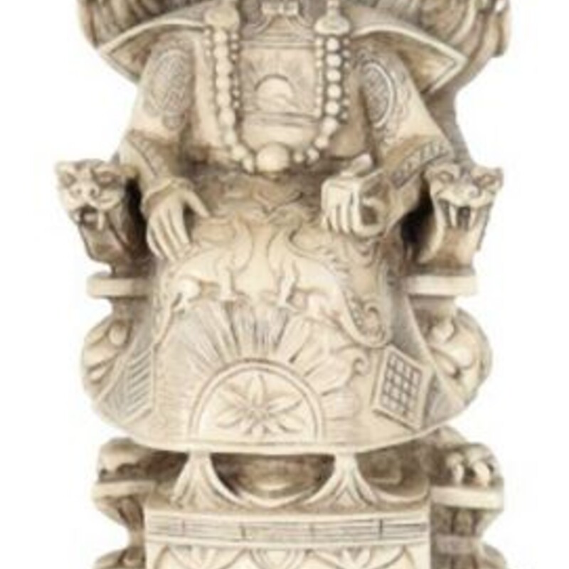 Stone Carved Chinese Empress Figurine
Cream Black Size: 3 x 7.5H
