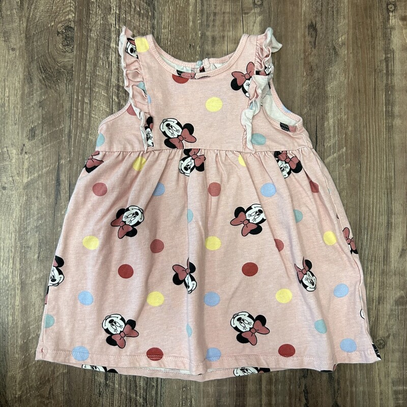 H&M Minnie Mouse Dress, Pink, Size: Baby 12-18