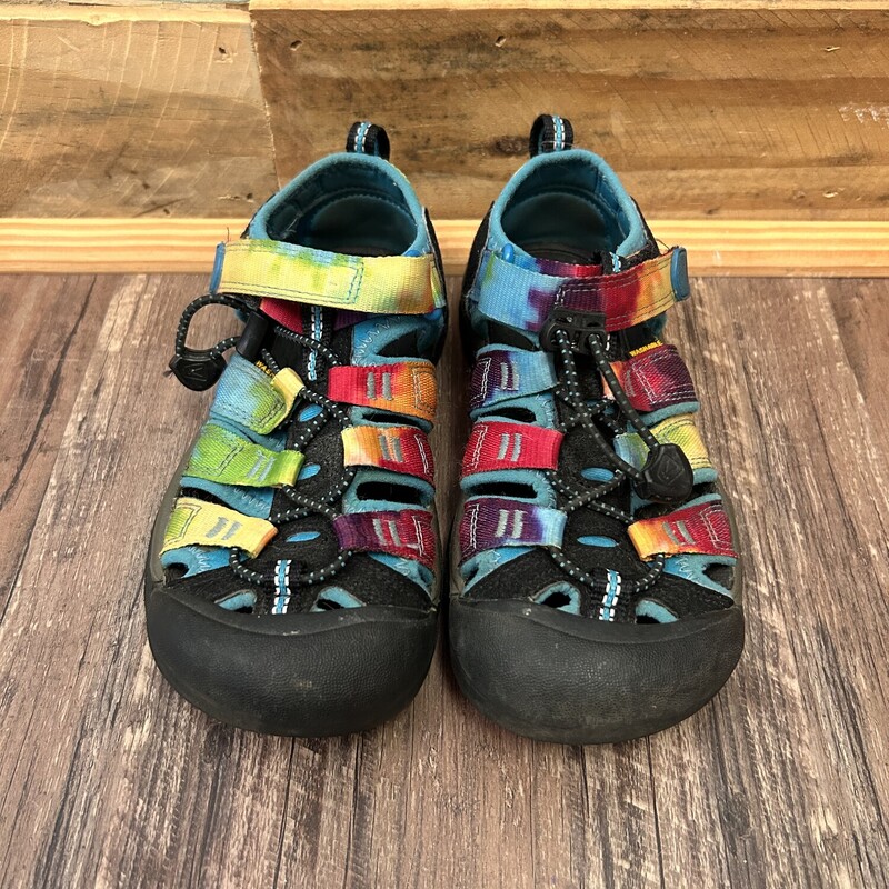 Keen Tie Dye Sandals, Rainbow, Size: Shoes 1