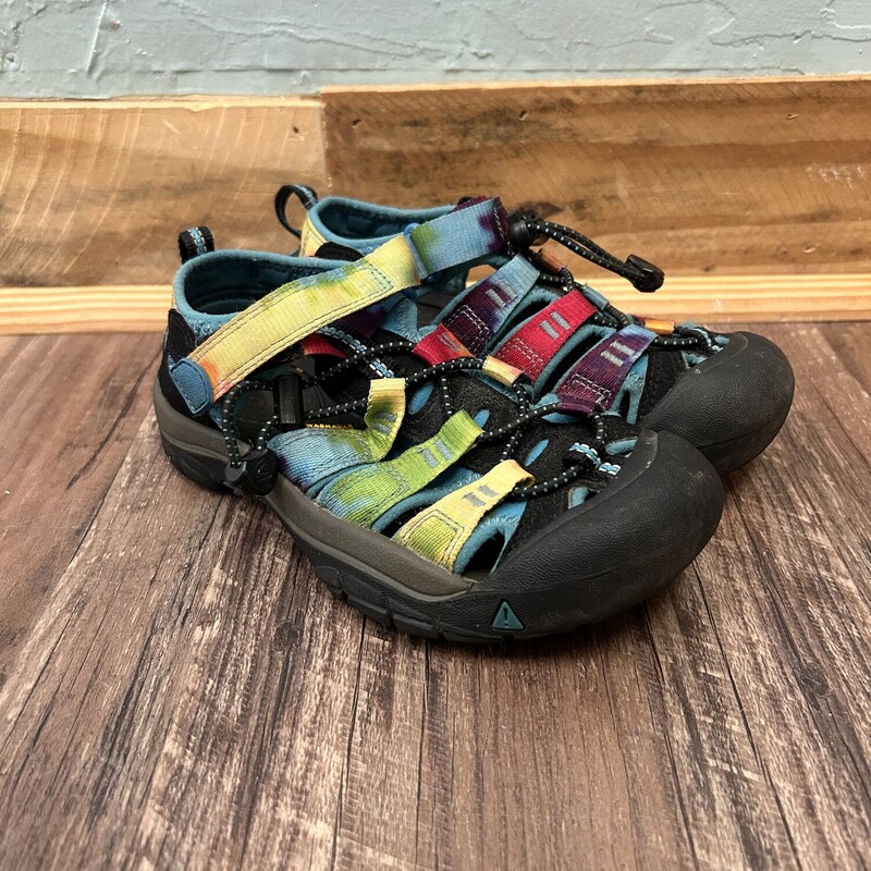 Keen Tie Dye Sandals, Rainbow, Size: Shoes 1