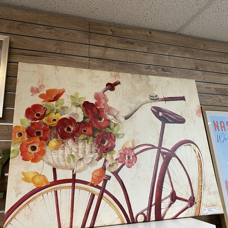 Red Bike Canvas