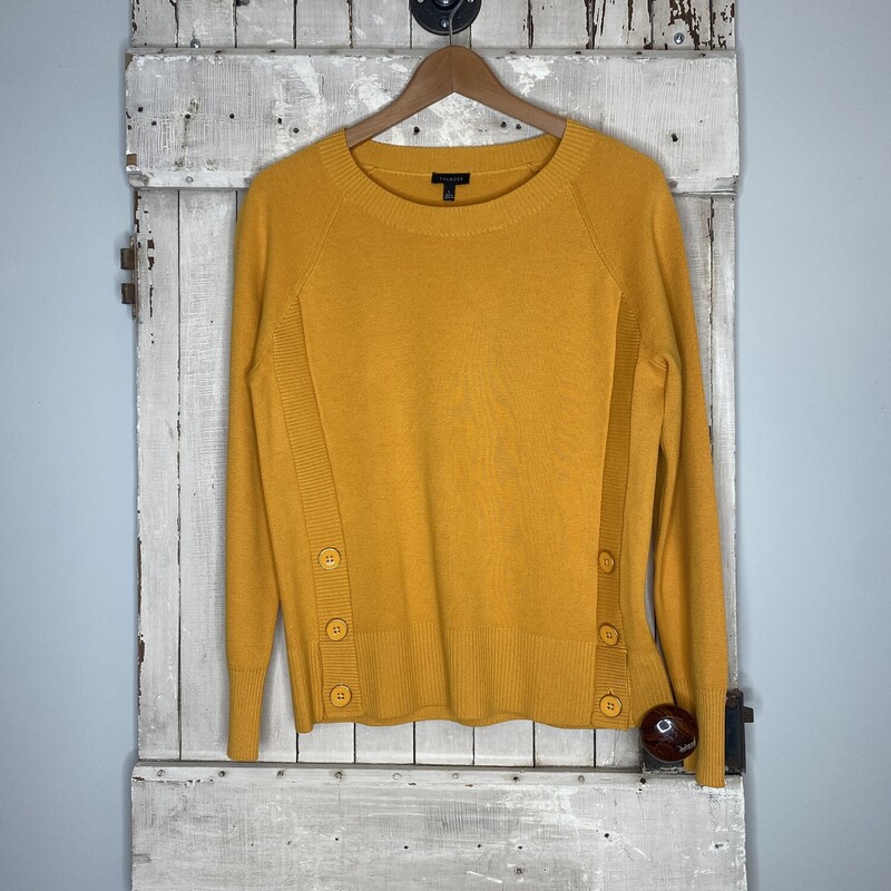 Talbots Sweater, Yellow, Size: Small