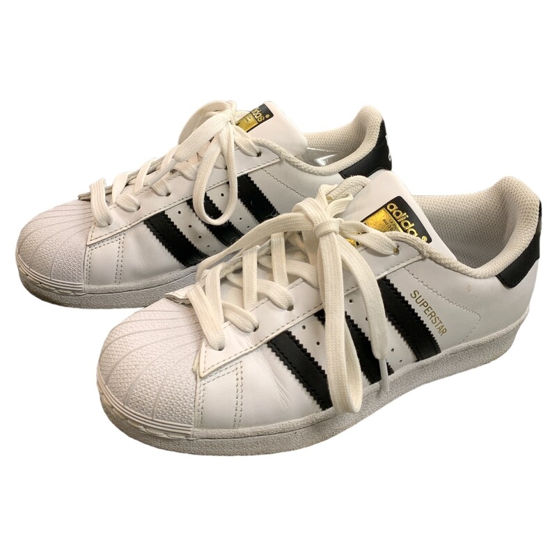 Adidas, White/bl, Size: 4