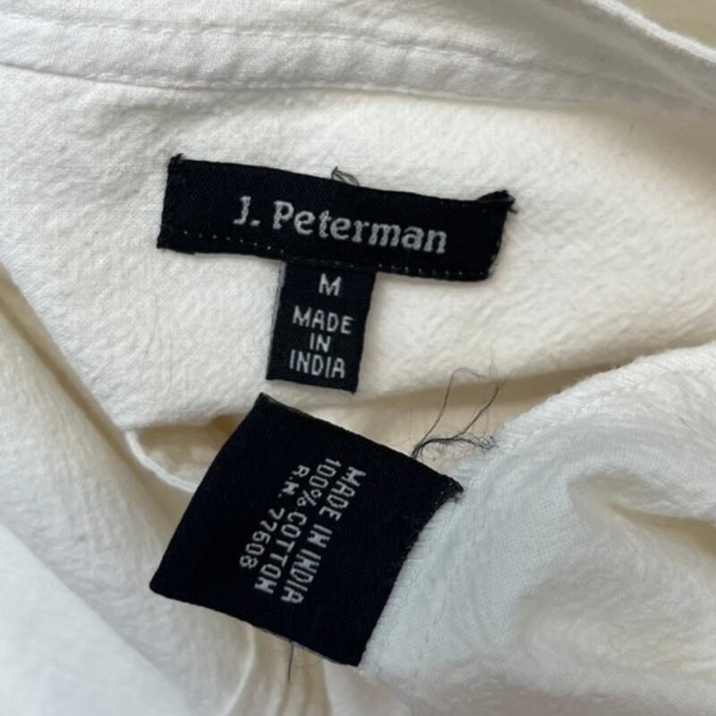 J Peterman Tunic
100% Cotton
Cream
Size: Medium