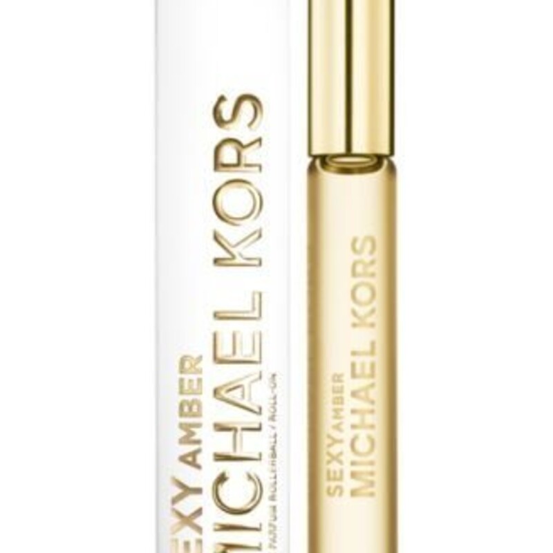 Michael Kors Sexy Amber Perfume
Gold
Size: .34oz
This roll on perfurme conjures warm amber wrapped in sandalwood, layered with white flowers—no wonder you feel irresistible.
Retail $39
NEW