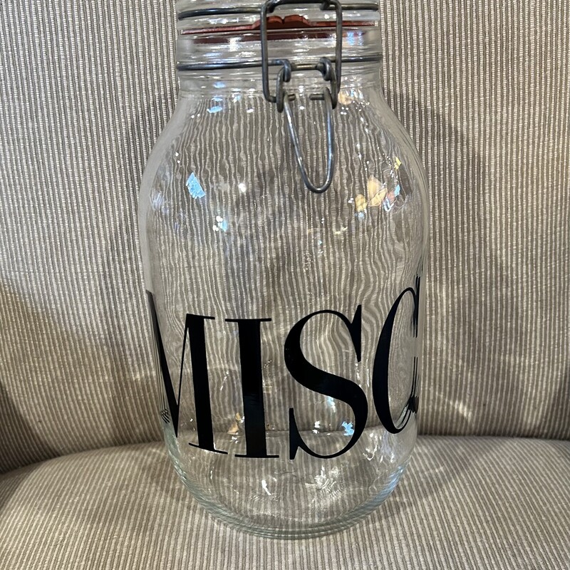 3 L Misc Glass Jar