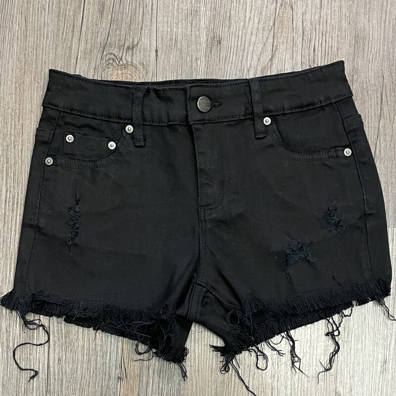 Tractr Shorts, Black, Size: 10Y