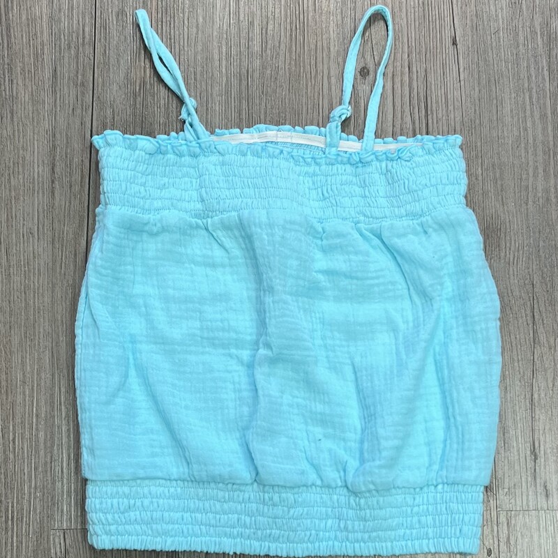 Tube Top, Blue, Size: 6Y