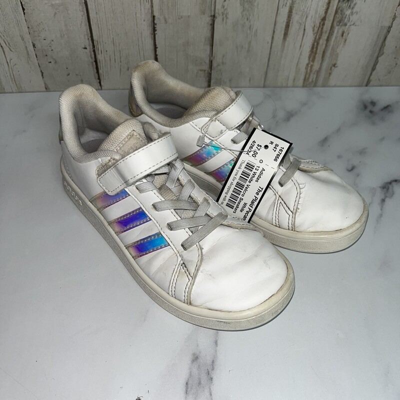 13 White Velcro Sneakers