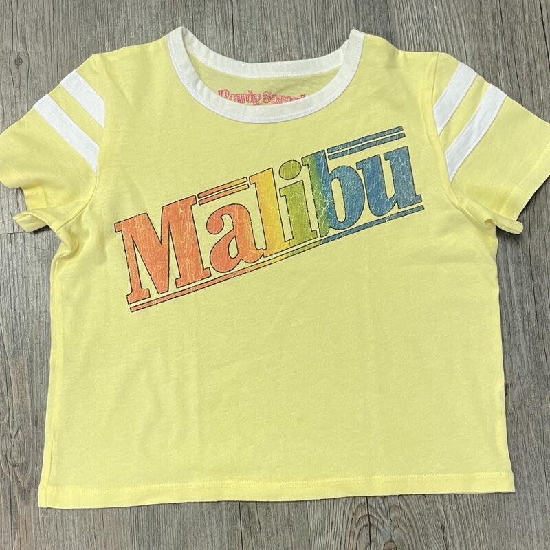 Rowdy Sprout Tee, Yellow, Size: 8Y