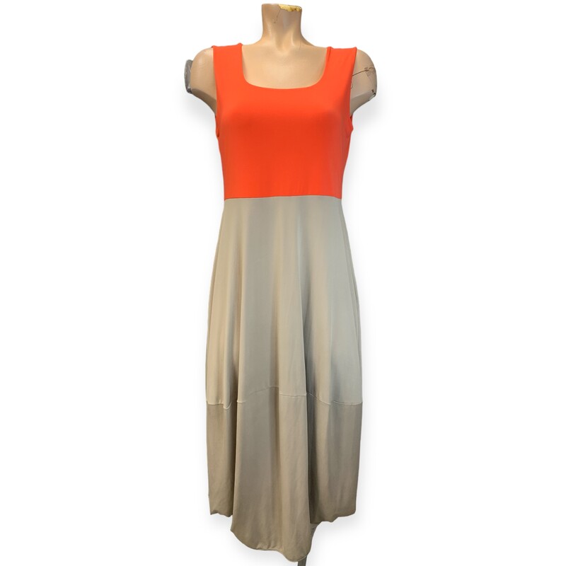 IlventoLaseta Dress, Orange/b, Size: L