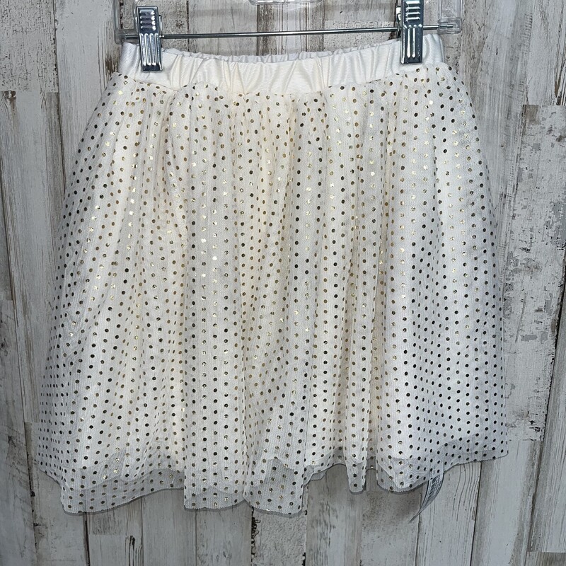 7/8 Gold Dotted Skirt
