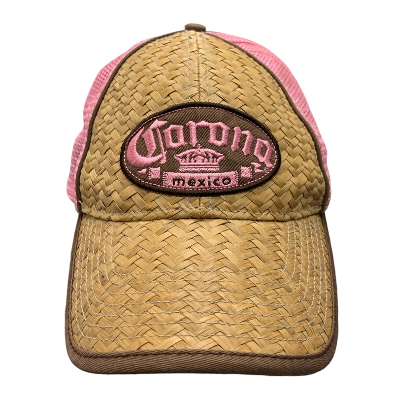 Corona Mexico, Pink/tan, Size: None
