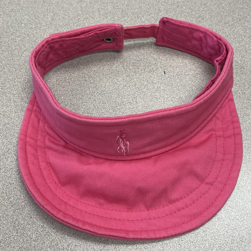 Ralph Lauren Visor Hat, Pink, Size: Toddler