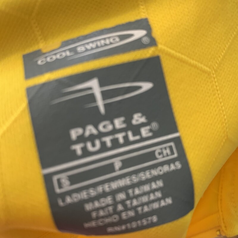Page Tuttle Top, Yellow, Size: Small<br />
All Sales Are Final<br />
No Returns<br />
Pick Up In Store<br />
or<br />
Have It Shipped<br />
Thank You For Shopping With Us :-)