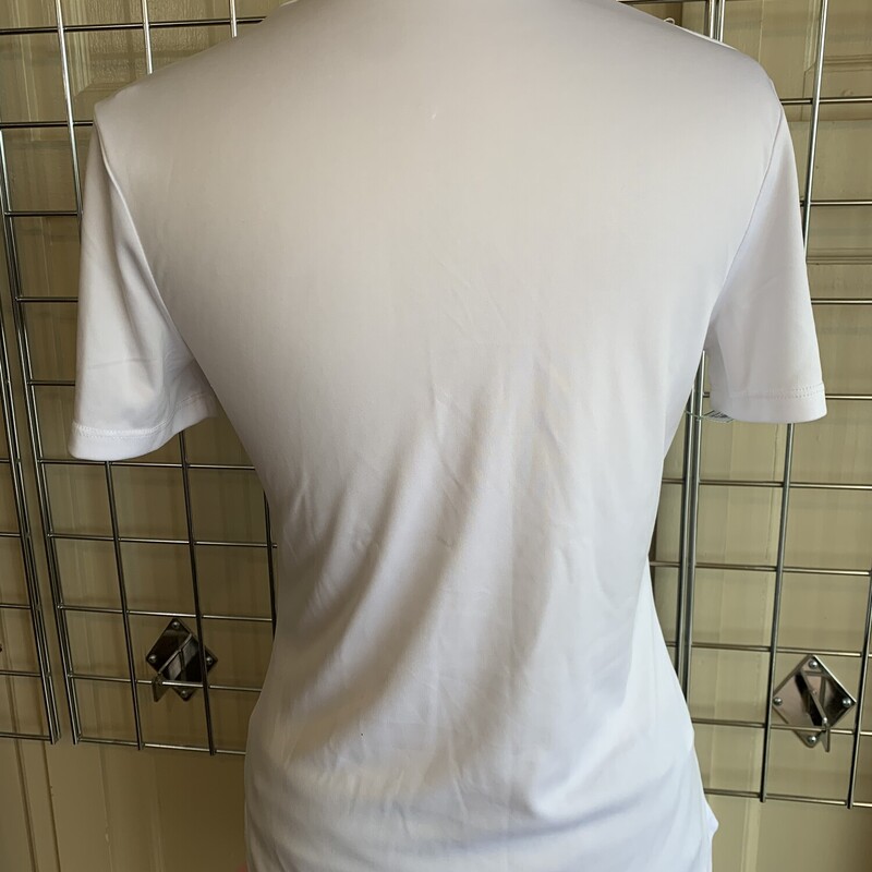 GrandSlam Athletic Top, White/bl, Size: Small<br />
All Sales Are Final<br />
No Returns<br />
Pick Up In Store<br />
or<br />
Have It Shipped<br />
Thank You For Shopping With Us :-)