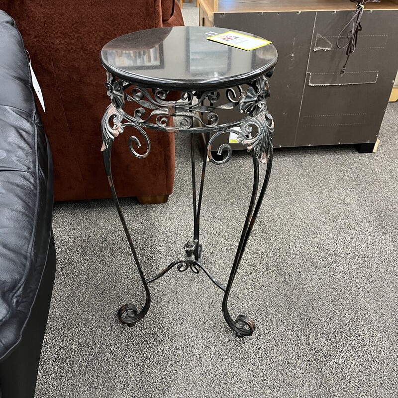 Marble Top End Table