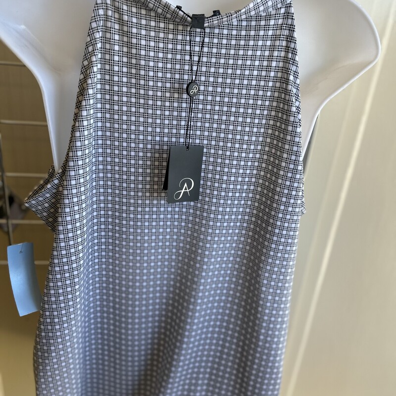 Adrianna Papell NWT Tank, BlkCheck, Size: L<br />
New with Tags<br />
<br />
All Sales Are Final<br />
No Returns<br />
Pick Up In Store Within 7 Days Of Purchase<br />
OR<br />
Have It Shipped<br />
<br />
Thanks For Shopping With Us:-)