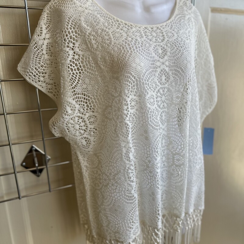NWT Chicos CrochetFringTo, Ivory, Size: 3/XL
New with Tags
Original Tag:
$79.99
All Sales Are Final
No Returns
Pick Up In Store Within 7 Days Of Purchase
OR
Have It Shipped

Thanks For Shopping With Us:-)