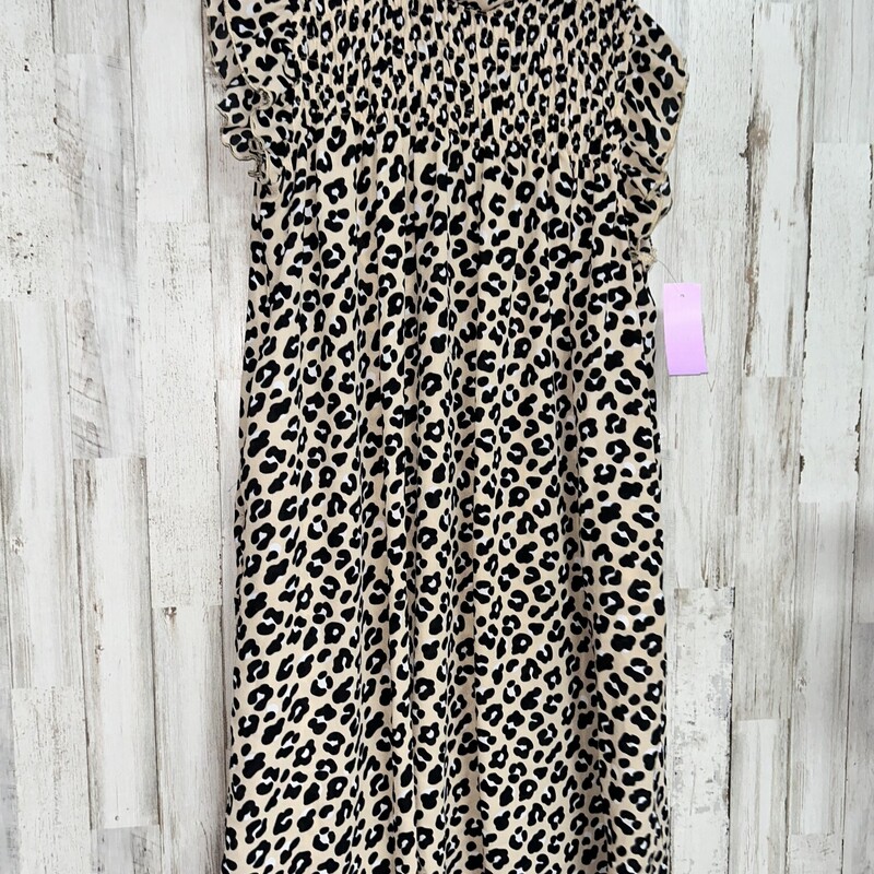 10/12 Smock Leopard Dress